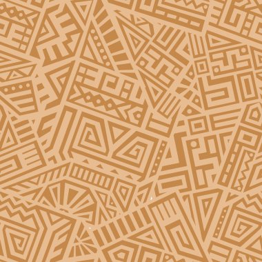 Aztek vektör Seamless Modeli