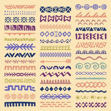 Etnik tarzı koleksiyonunda sınırları