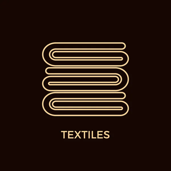 Çağdaş çizgi stil Sauna logo şablonu.