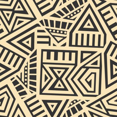 Aztek vektör Seamless Modeli