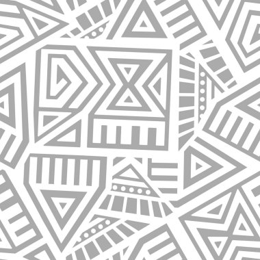 Aztek vektör Seamless Modeli