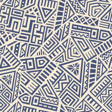 Aztek vektör Seamless Modeli