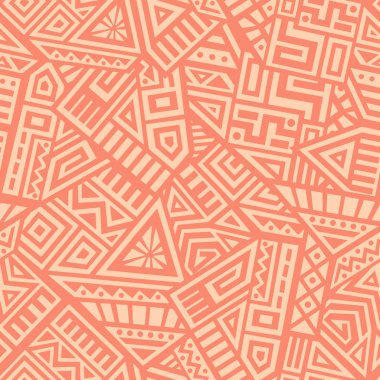 Aztek vektör Seamless Modeli