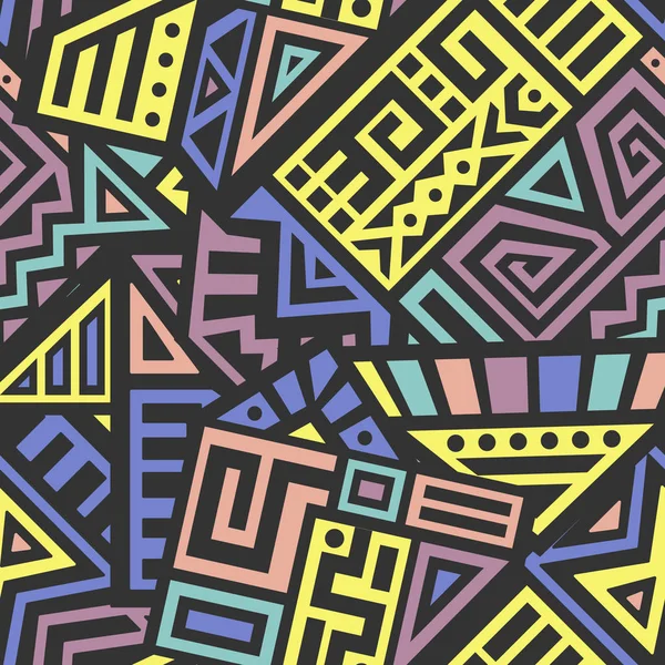 Aztek vektör Seamless Modeli