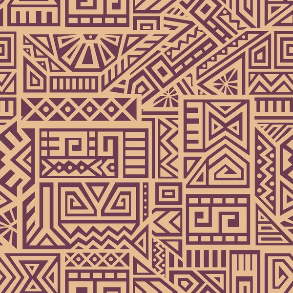 Aztek vektör Seamless Modeli