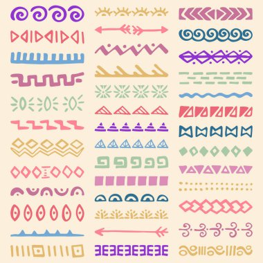 Etnik tarzı koleksiyonunda sınırları