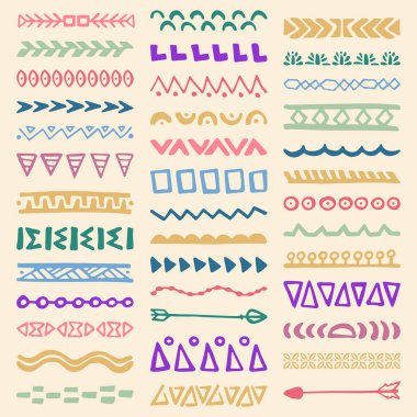 Etnik tarzı koleksiyonunda sınırları