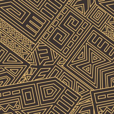 Aztek vektör Seamless Modeli