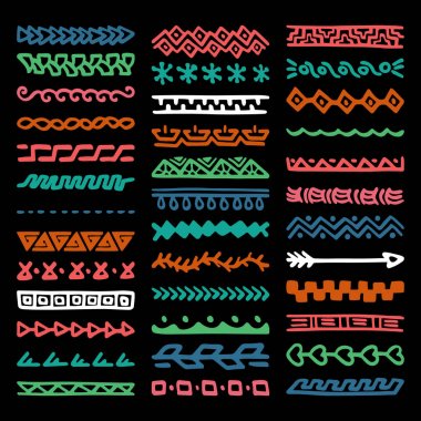 Etnik tarzı koleksiyonunda sınırları