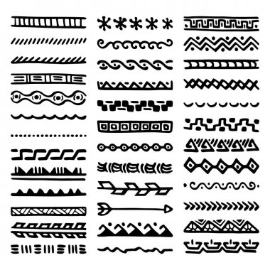 Etnik tarzı koleksiyonunda sınırları