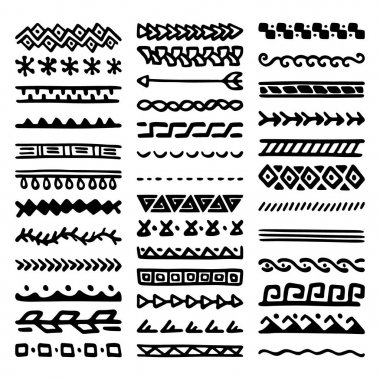 Etnik tarzı koleksiyonunda sınırları