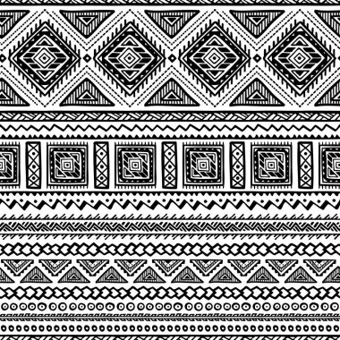 Etnik stil vektör Seamless Modeli