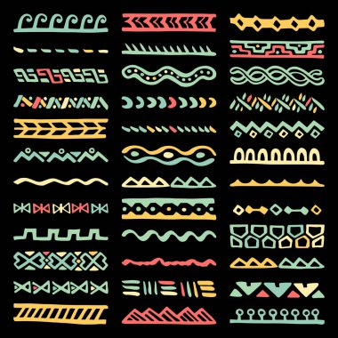 Etnik tarzı koleksiyonunda sınırları