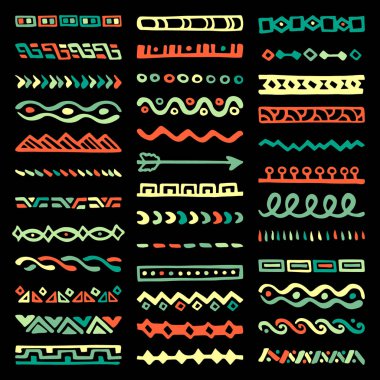 Etnik tarzı koleksiyonunda sınırları