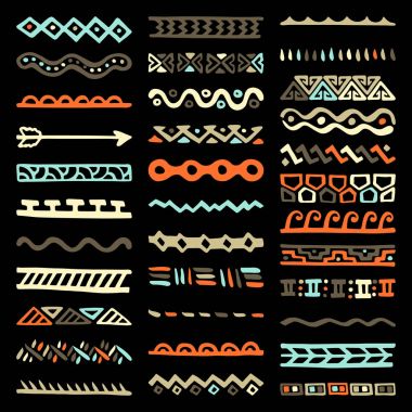 Etnik tarzı koleksiyonunda sınırları