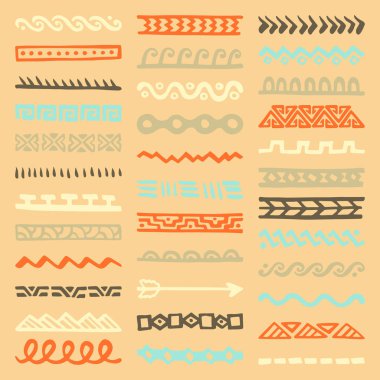 Etnik tarzı koleksiyonunda sınırları