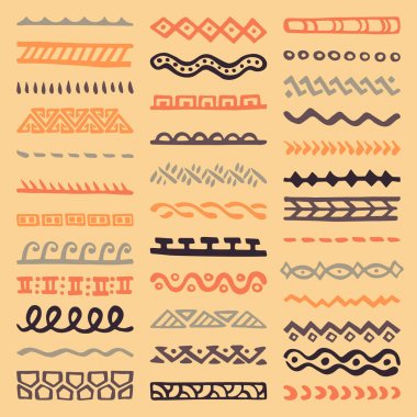 Etnik tarzı koleksiyonunda sınırları