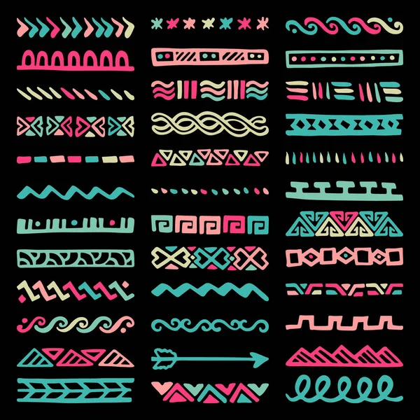 Etnik tarzı koleksiyonunda sınırları