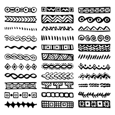 Elle çizilmiş vektör bölücüler kümesi