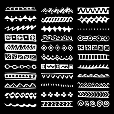 Elle çizilmiş vektör bölücüler kümesi