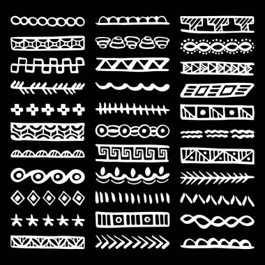 Elle çizilmiş vektör bölücüler kümesi