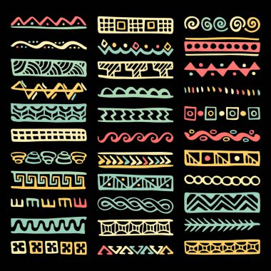 Elle çizilmiş vektör bölücüler kümesi