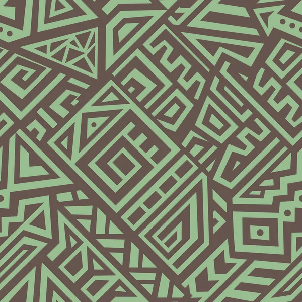 Soyut vektör Dikişsiz desen Etnik tarzda