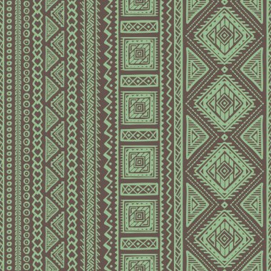 Etnik stil vektör Seamless Modeli