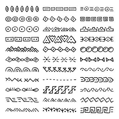 Elle çizilmiş vektör bölücüler kümesi