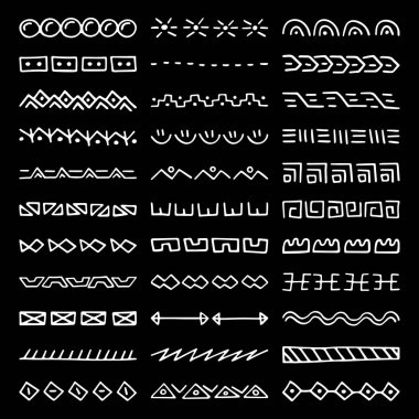 Elle çizilmiş vektör bölücüler kümesi