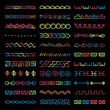 Elle çizilmiş vektör bölücüler kümesi