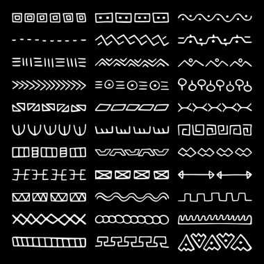 Elle çizilmiş vektör bölücüler kümesi