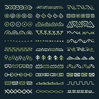 Elle çizilmiş vektör bölücüler kümesi