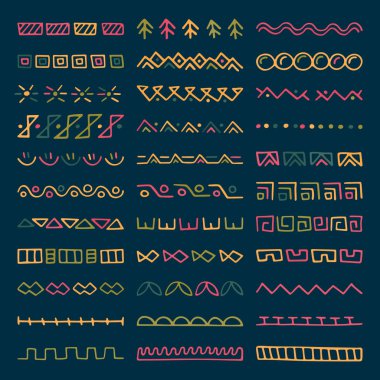 Elle çizilmiş vektör bölücüler kümesi