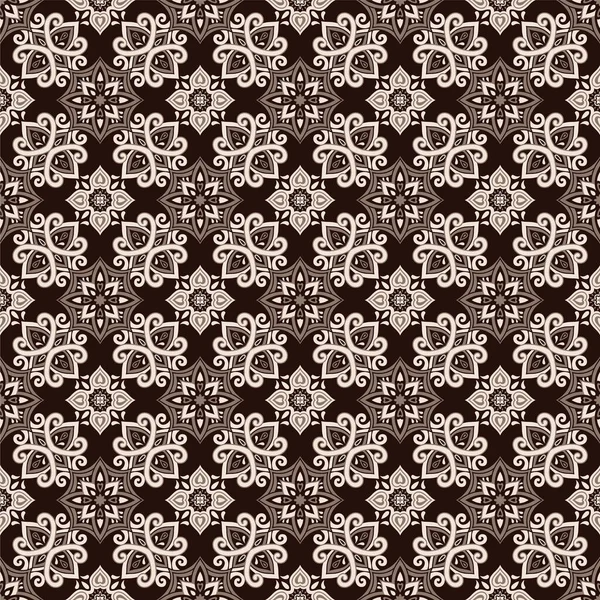 Aulejos Tile Vector Seamless Pattern — 스톡 벡터