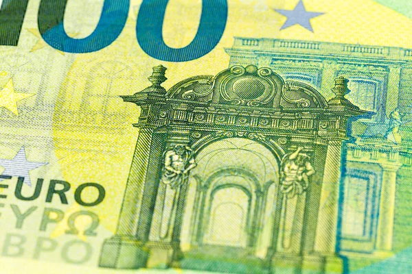 Détail Billet 100 Euros Deuxième Édition Avers — Photo