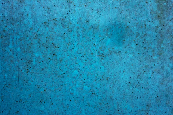 Урожай Гранжева Текстурована Синя Стіна Тріщинами — стокове фото