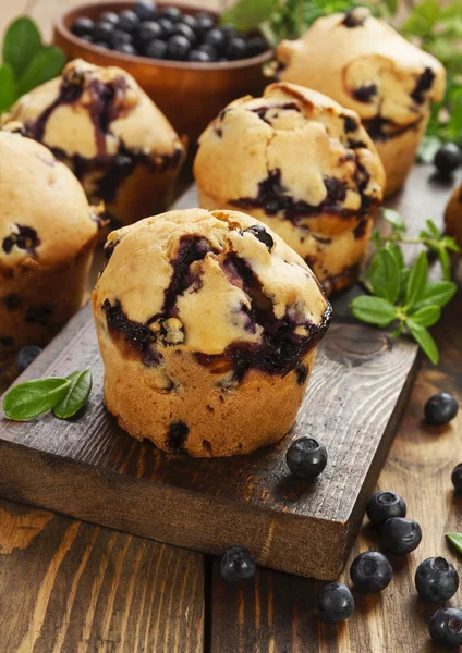 Muffin con bacche — Foto Stock
