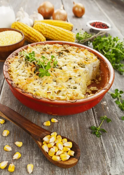 Cazuela con pescado —  Fotos de Stock