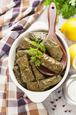 Seramik tencerede dolma