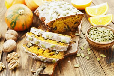 Ceviz ile kabak pasta