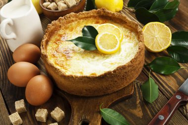 Limonlu turta durumda
