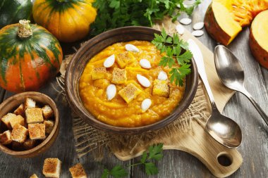 kremalı balkabağı çorbası 