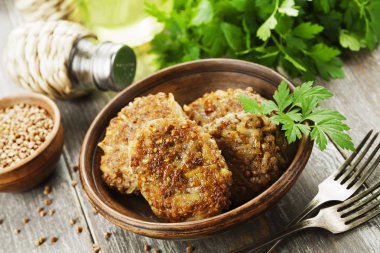 Karabuğday, vejetaryen Beşamel sos 