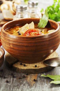 etli lahana çorbası 