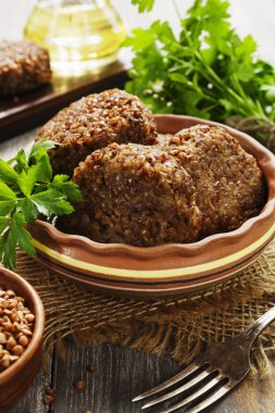 Karabuğday, vejetaryen Beşamel sos 