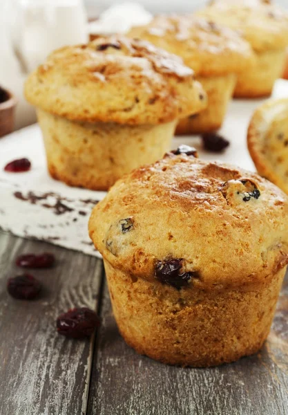 Muffins con arándanos secos —  Fotos de Stock