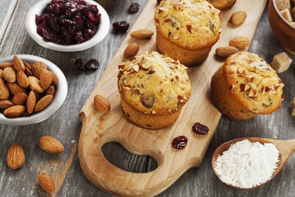 Muffins aux fruits secs — Photo