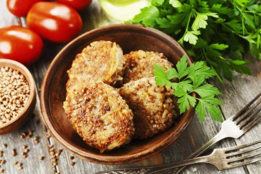 Karabuğday, vejetaryen Beşamel sos 