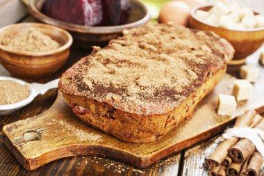 Pancar pasta ceviz ile 